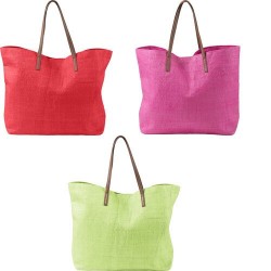 Sac de plage  en polyester personnalisé - Sana Matières : non tissé Couleurs : vert citron cadeau entreprise pas cher