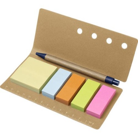 Pochette Éco-responsable Personnalisée de Marque-Pages - Riva Matières : carton Couleurs : brun goodies publicitaire événementie