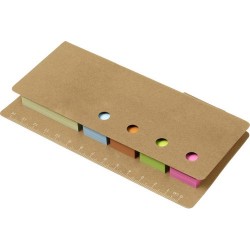 Pochette Éco-responsable Personnalisée de Marque-Pages - Riva Matières : carton Couleurs : brun impression haute définition