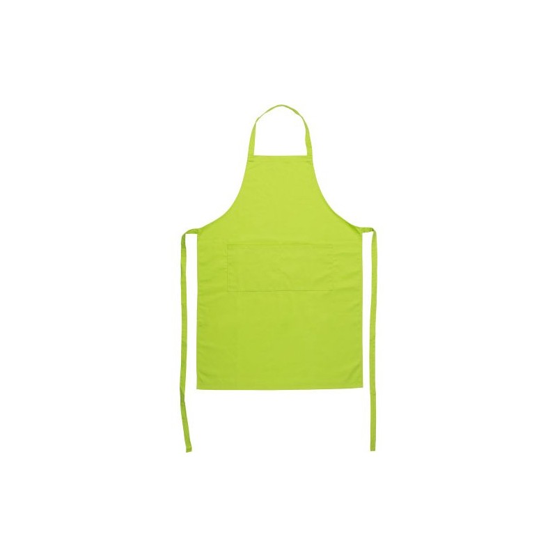 Tablier en polycoton avec poche frontale Luke