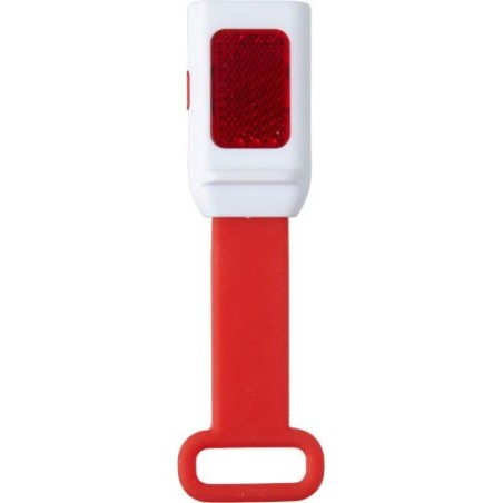 Lampe à vélo économique personnalisée pour sécurité et style - Duncan Matières : silicone Couleurs : bleu cadeau entreprise pas 