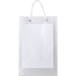 Sac publicitaire A4 en PP personnalisable  Vienna Matières : nylon Couleurs : naturel