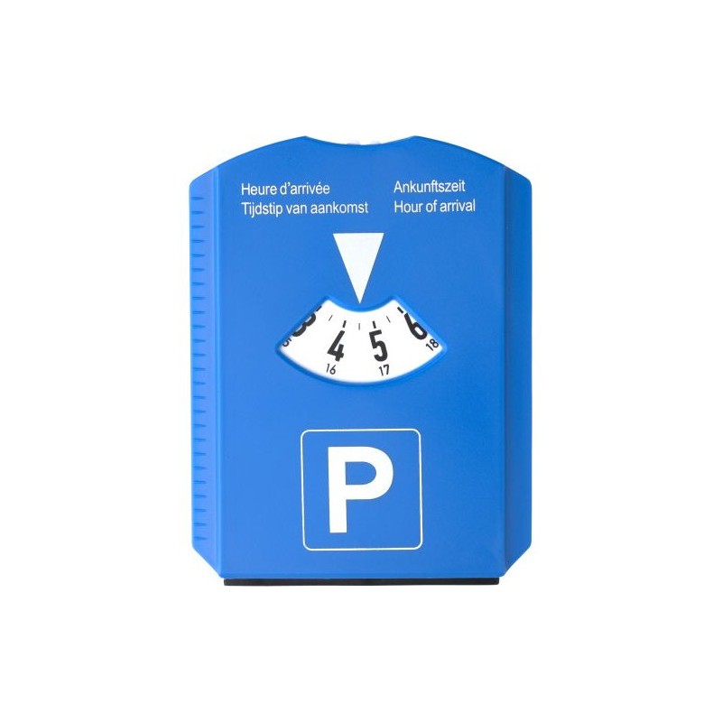 Disque de stationnement personnalisé et économique avec gratte-neige Teddie Matières : plastique Couleurs : bleu cobalt
