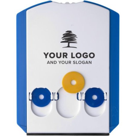 Disque de stationnement personnalisé et économique avec gratte-neige Teddie Matières : plastique Couleurs : bleu cobalt cadeau e