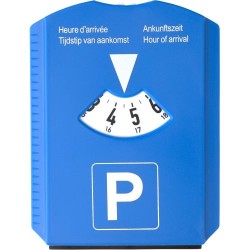 Disque de stationnement personnalisé et économique avec gratte-neige Teddie Matières : plastique Couleurs : bleu cobalt goodies 