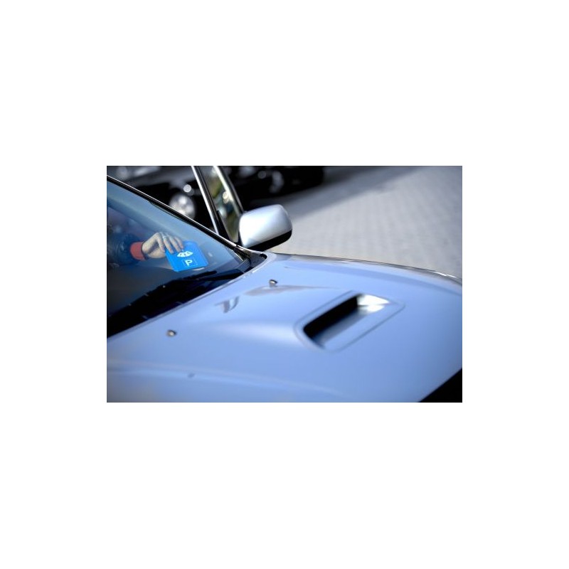Disque de stationnement personnalisé et économique avec gratte-neige Teddie Matières : plastique Couleurs : bleu cobalt marquage
