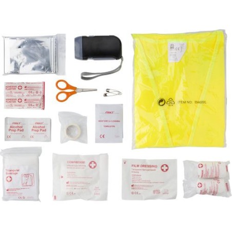 Kit de premiers secours personnalisé Hazel Matières : EVA Couleurs : rouge impression haute définition