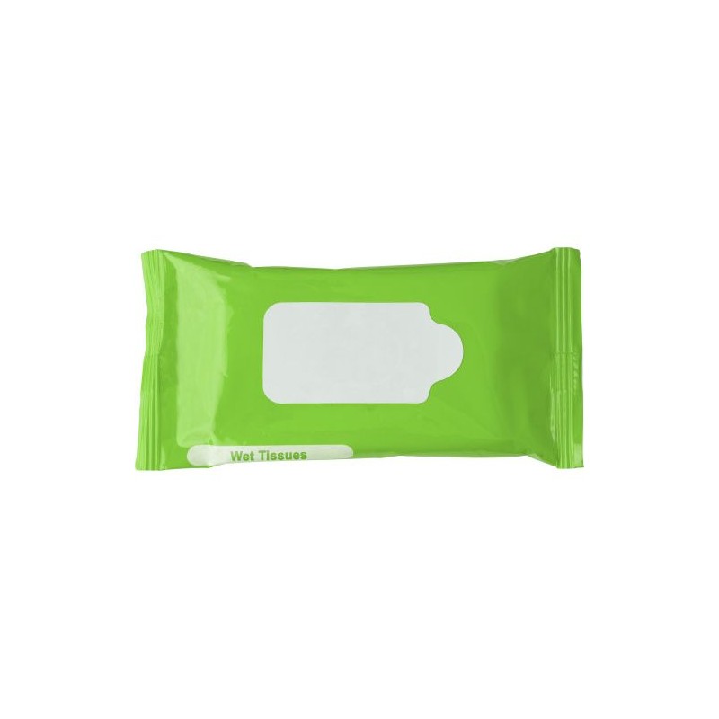 Lingettes nettoyantes pratiques pour les mains Pocketclean Matières : non tissé Couleurs : bleu cobalt accessoire événementiel u