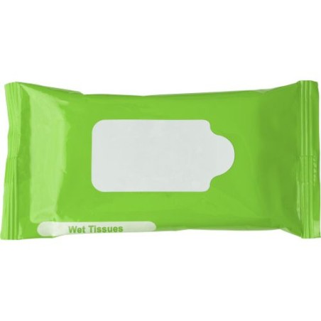Lingettes nettoyantes pratiques pour les mains Pocketclean Matières : non tissé Couleurs : bleu cobalt accessoire événementiel u