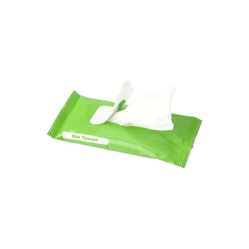 Lingettes nettoyantes pratiques pour les mains Pocketclean Matières : non tissé Couleurs : bleu cobalt goodies publicitaire dura