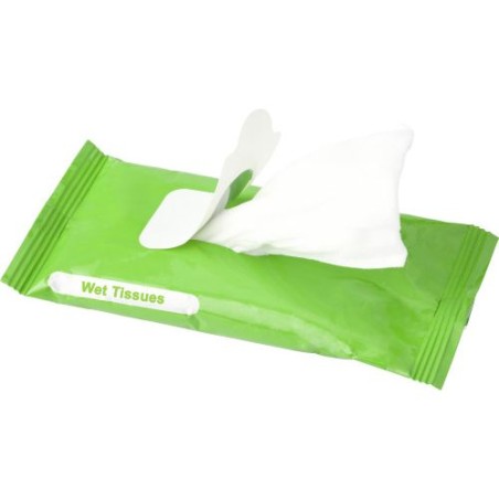 Lingettes nettoyantes pratiques pour les mains Pocketclean Matières : non tissé Couleurs : bleu cobalt goodies publicitaire dura