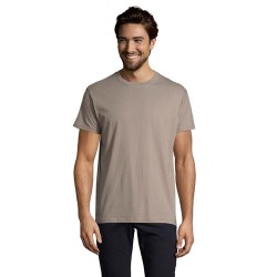T-Shirt Homme 190g Publicitaire IMPERIAL Matières : coton Taille textile : XXL Couleurs : gris clair cadeau collaborateur premiu