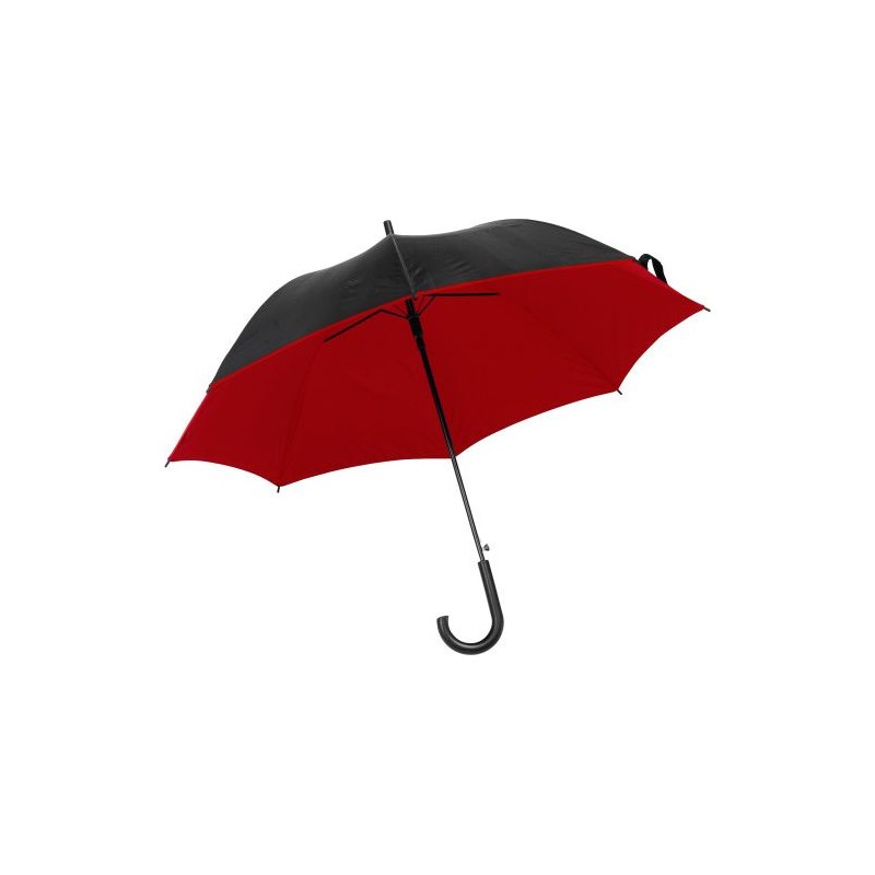 Parapluie automatique publicitaire de golf - Armando Matières : polyester Couleurs : rouge personnalisable avec votre logo
