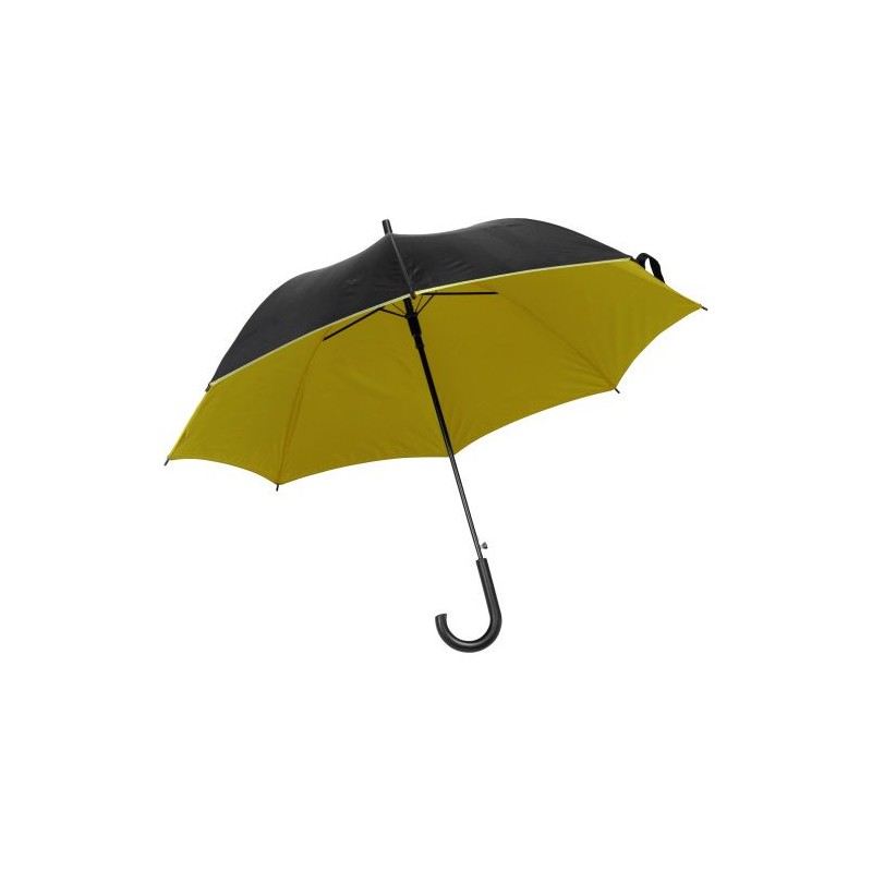 Parapluie automatique publicitaire de golf - Armando Matières : polyester Couleurs : rouge objet publicitaire robuste