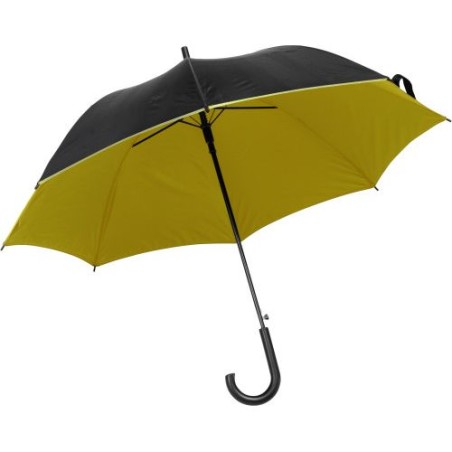Parapluie automatique publicitaire de golf - Armando Matières : polyester Couleurs : rouge objet publicitaire robuste