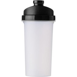 Shaker gradué en plastique personnalisé Talia Matières : polypropylène (PP) Couleurs : noir