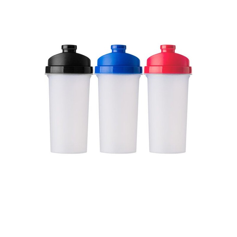 Shaker gradué en plastique personnalisé Talia Matières : polypropylène (PP) Couleurs : noir cadeau entreprise pas cher