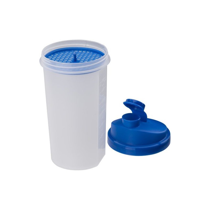 Shaker gradué en plastique personnalisé Talia Matières : polypropylène (PP) Couleurs : noir cadeau collaborateur premium