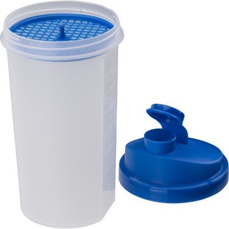 Shaker gradué en plastique personnalisé Talia Matières : polypropylène (PP) Couleurs : noir cadeau collaborateur premium