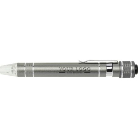  Matières : métal Couleurs : gris marquage laser ultra précis