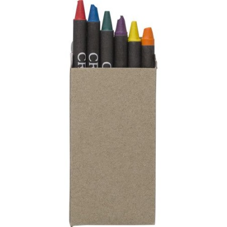 Set de 6 Crayons Selena - Couleurs Vibrantes
