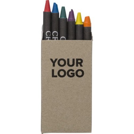 Set de 6 Crayons Selena - Couleurs Vibrantes