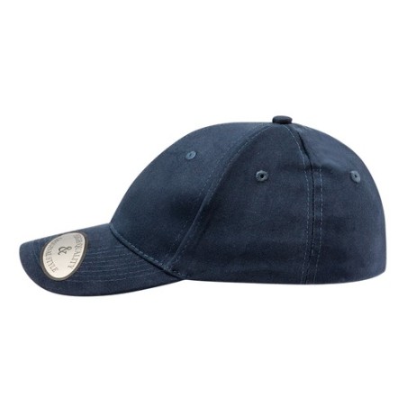 Casquette Personnalisée en Coton Éco-responsable Klarke Matières : coton Couleurs : bleu marine Tour de tête : L/XL cadeau colla