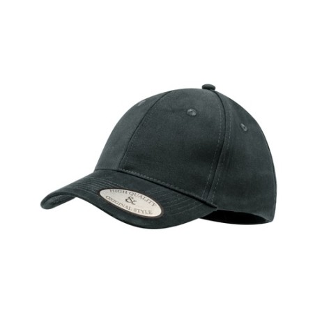 Casquette Personnalisée en Coton Éco-responsable Klarke Matières : coton Couleurs : bleu marine Tour de tête : L/XL impression h