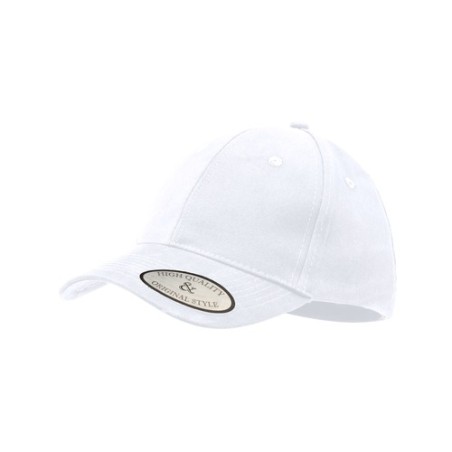 Casquette Personnalisée en Coton Éco-responsable Klarke Matières : coton Couleurs : blanc Tour de tête : S/M goodies publicitair
