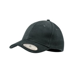 Casquette Personnalisée en Coton Éco-responsable Klarke Matières : coton Couleurs : noir Tour de tête : S/M objet promotionnel é 2