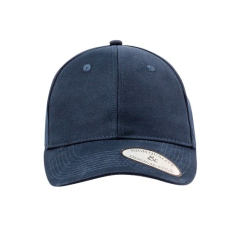 Casquette Personnalisée en Coton Éco-responsable Klarke Matières : coton Couleurs : gris Tour de tête : S/M impression logo haut