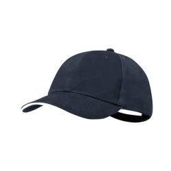 Casquette Personnalisable Éco-responsable Linnea Matières : coton Couleurs : blanc goodies personnalisé en stock