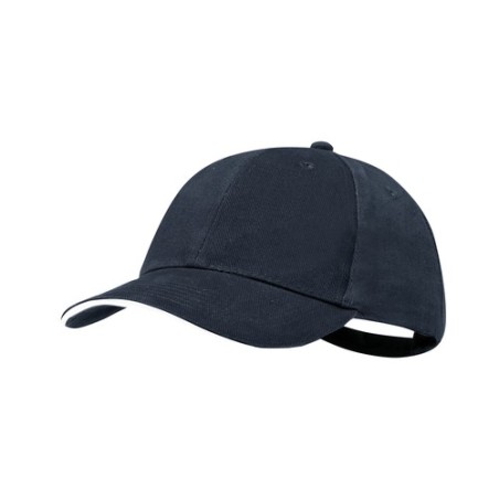 Casquette Personnalisable Éco-responsable Linnea Matières : coton Couleurs : blanc goodies personnalisé en stock
