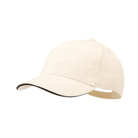 Casquette Personnalisable Éco-responsable Linnea Matières : coton Couleurs : blanc personnalisation rapide en France