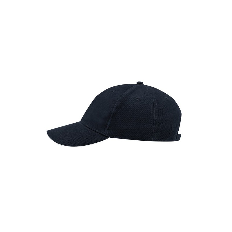 Casquette Personnalisable Éco-responsable Linnea Matières : coton Couleurs : blanc impression haute définition