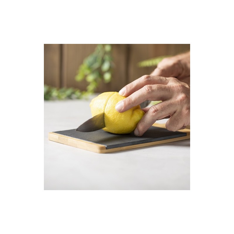Planche à Découper Personnalisée en Bambou et Ardoise - Sisim Matières : bambou impression haute définition