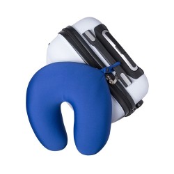 Coussin Pratique et Confortable pour Voyage Personnalisé Concord pas cher Matières : polyester Couleurs : bleu goodies publicita
