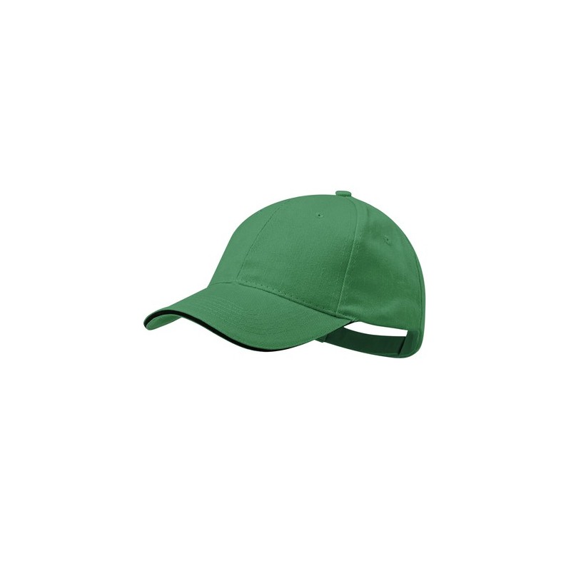 Casquette Personnalisable Éco-responsable Style et Confort Rubec Matières : coton Couleurs : noir objet promotionnel éco-respons