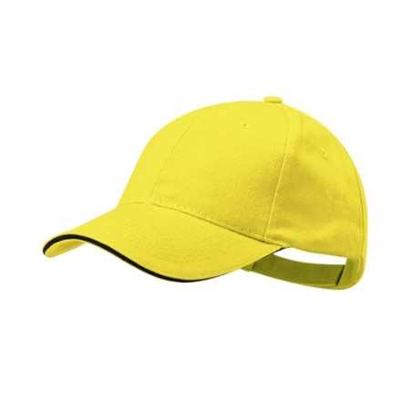 Casquette Personnalisable Éco-responsable Style et Confort Rubec Matières : coton Couleurs : rouge accessoire événementiel uniqu