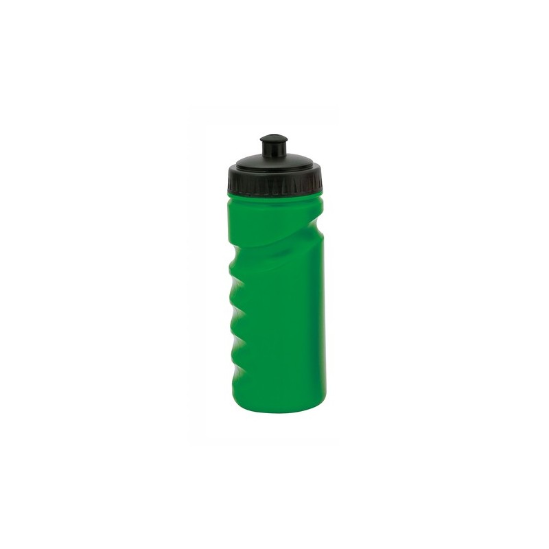 Bidon Publicitaire Personnalisé 500 ml - Iskan Matières : polyéthylène (PE) Couleurs : noir cadeau affaires élégant