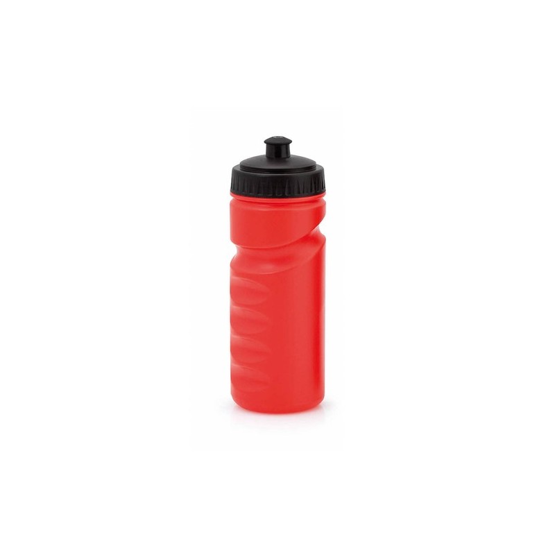 Bidon Publicitaire Personnalisé 500 ml - Iskan Matières : polyéthylène (PE) Couleurs : jaune marquage couleur éclatante