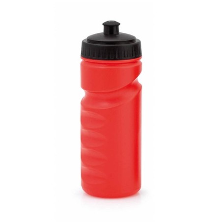 Bidon Publicitaire Personnalisé 500 ml - Iskan Matières : polyéthylène (PE) Couleurs : jaune marquage couleur éclatante