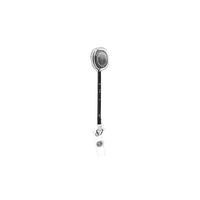 Porte-badge Rétractable Éco-responsable avec Mètre Ruban Souple 1 m - Personnalisé livraison express 24h 48h