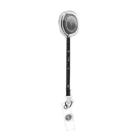 Porte-badge Rétractable Éco-responsable avec Mètre Ruban Souple 1 m - Personnalisé livraison express 24h 48h