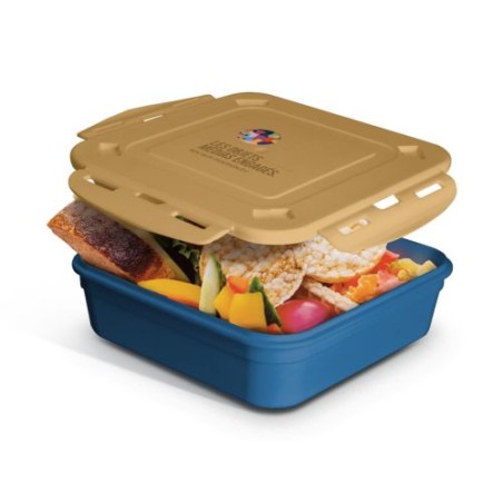 Boîte Repas Éco-Responsable 1.2L avec Couvercle, Cuillère et Fourchette - Cadeaux d'Entreprise cadeau client original