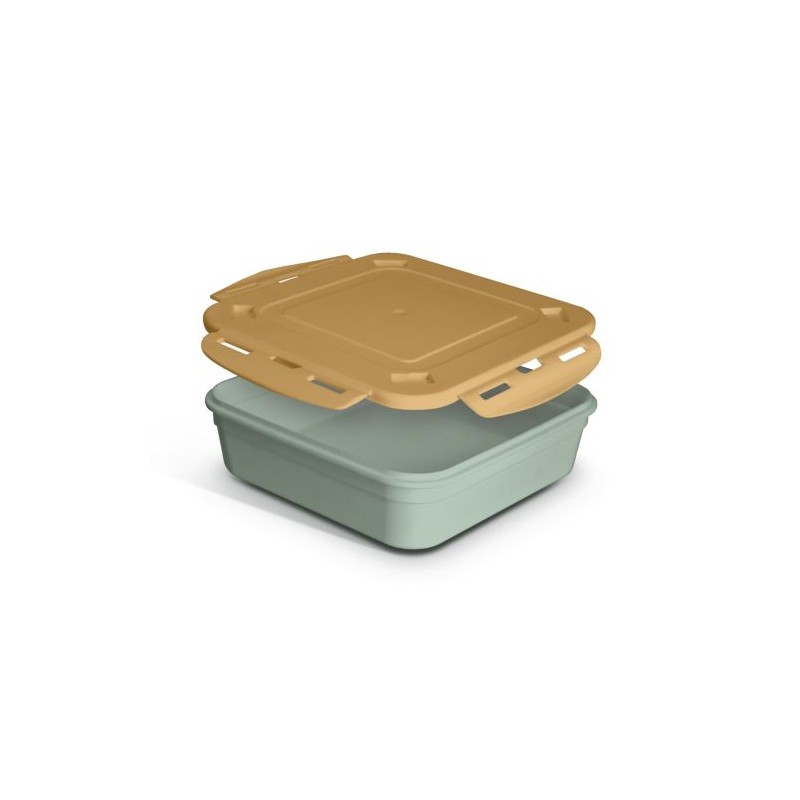 Boîte Repas Éco-Responsable 1.2L avec Couvercle, Cuillère et Fourchette - Cadeaux d'Entreprise impression logo haute qualité