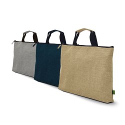 Sacoche Éco-responsable Porte-Document en rPET Personnalisée - Pratique et Pas Cher 2