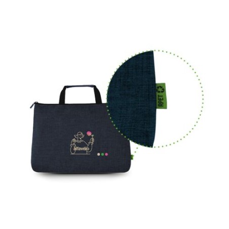 Sacoche Éco-responsable Porte-Document en rPET Personnalisée - Pratique et Pas Cher cadeau client original
