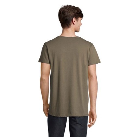 T-shirt personnalisé 100% coton recyclé 150g - RE CRUSADER Taille textile : 3XL Couleurs : vert armée goodies publicitaire durab