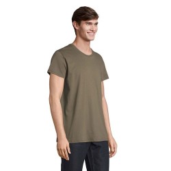 T-shirt personnalisé 100% coton recyclé 150g - RE CRUSADER Taille textile : 3XL Couleurs : vert armée goodies publicitaire durab